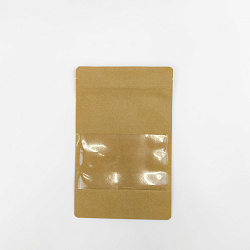 Пакет бум. ДОЙ-пак КРАФТ с замком 250х160 1шт ОКНО- 90мм 