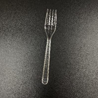 Вилка ЛЮКС прозрачная УП=100шт 17см