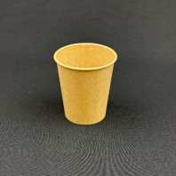 Стакан бумажный 250(280)мл КРАФТ 50шт D=80, d=57, H=88мм