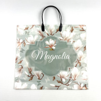 Пакет ПР(пластмассовая ручка) 35х38см (90) Магнолия 10шт 