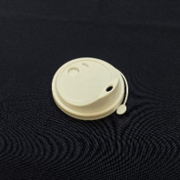 Крышка ПП 80мм с ЗАГЛУШКОЙ ФЛИП-ТОП 50шт БЕЛАЯ