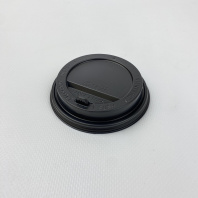 Крышка 90мм с КЛАПАНОМ 100шт ЧЁРНАЯ МАТОВАЯ(!!!) КАШТАН 