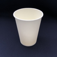 Стакан 350(400)мл бумажный БЕЛЫЙ 50шт D=90, d=59, H=112мм ПБФ 