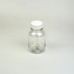 Бутылка ПЭТ D=38мм 0,25л КРУГЛАЯ прозрачная + КРЫШКА (вып...