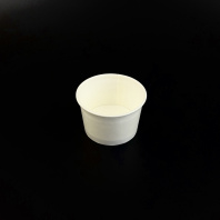 Креманка картон БЕЛАЯ 125мл 60шт D=75мм d=60мм H=55мм SaaMi Арт.211155 