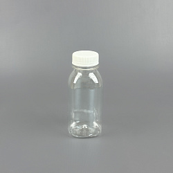 Бутылка ПЭТ D=38мм 0,25л КВАДРАТ (ДЖУС) прозрачная + КРЫШ...