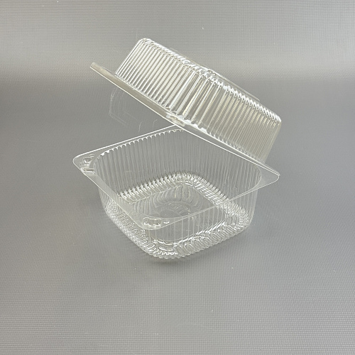 Контейнер с крышкой КР- 9 ПЭТ (внеш. 130х130х90) КОРОБ=450шт 