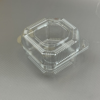 Контейнер с крышкой КР-11 ПЭТ (внеш. 143х112х65) КОРОБ=500шт 