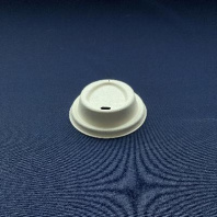 Крышка БИО (сахарный тростник) 90мм с отверстием 50шт КРАФТ ФОРМАЦИЯ 