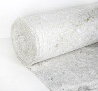 Тряпка для пола из ХПП РУЛОН 150см х 50м БЕЛАЯ пл.180гр/м2, 2,5мм /1#1