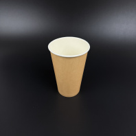 Стакан 400(510)мл бумажный КРАФТ 50шт D=90, d=61, H=135мм Пэйпер Кап 
