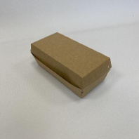 Упаковка ОРИГАМО КОРОБКА с КРЫШКОЙ для хот-дога 110шт 200х98х78