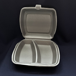 Ланч-бокс ВПС LBE-2 2-сек. ЧЁРНЫЙ (249х207х61) Протэк КОР...