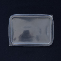 Крышка для контейнера ПП 186х132 прозрачная 25шт Д-Полимер 