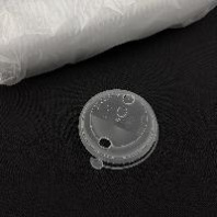 Крышка ПП 90мм с ЗАГЛУШКОЙ 50шт ПРОЗРАЧНАЯ МАТОВАЯ(!!!) OX-PACK/Каштан 