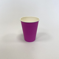 Стакан 350(400)мл бумажный ФИОЛЕТОВЫЙ 50шт D=90, d=59, H=112мм ПБФ 