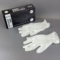 Перчатки виниловые неопудренные AVIORA "S" УП=100шт Арт.402-637 