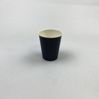 Стакан бумажный 250(260)мл ТЁМНО-СИНИЙ 50шт D=80, d=57, H=92,5мм ПБФ 