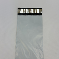 Пакет КУРЬЕРСКИЙ 12х24+4см (50) УП=100шт БЕЛЫЙ с клеевым клапаном БЕЗ КАРМАНА (внутри чёрный) 