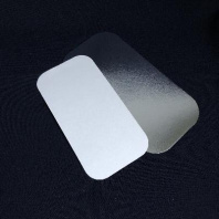 Крышка картонно-алюминиевая для SP62L 100шт 217х112 без печати