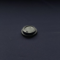 Крышка 80мм с отверстием 100шт ЧЁРНАЯ Протэк 