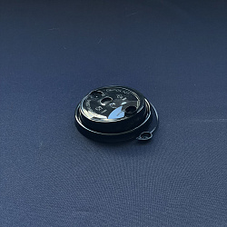 Крышка ПП 80мм с ЗАГЛУШКОЙ 50шт ЧЁРНАЯ ГЛЯНЕЦ(!!!) ОптиКом  Крышка ПП 80мм с ЗАГЛУШКОЙ 50шт ЧЁРНАЯ ГЛЯНЕЦ(!!!) ОптиКом