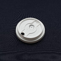 Крышка ПП 90мм со СМЕННЫМ КЛАПАНОМ 50шт БЕЛАЯ