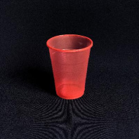 Стакан одноразовый ПП 200мл красный 100шт 
