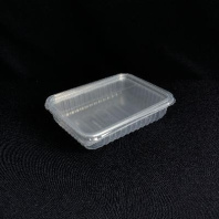 Контейнер прямоугольный одноразовый ПП 500мл 50шт 179х132х37мм