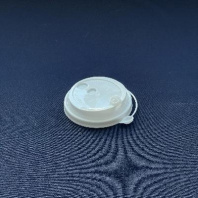 Крышка ПП 80мм с ЗАГЛУШКОЙ 50шт БЕЛАЯ