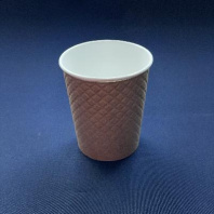 Стакан бумажный 2сл 250мл для горячего УП=25шт d=80мм Waffle Kraft