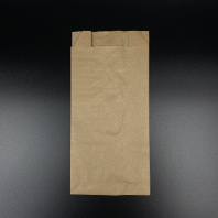 Пакет бум. V-дно КРАФТ 210х100х50 (шаурма) 100шт 