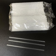 Трубочки  8х240мм УП=250шт ПРЯМЫЕ ПРОЗРАЧНЫЕ