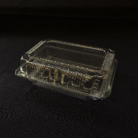 Контейнер одноразовый с крышкой ПР-К-30В ПЭТ (внеш. 235х172х65) КОРОБ=360шт 