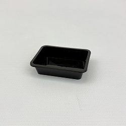 Соусник БЕЗ крышки ПП ЧЁРНЫЙ 45шт V=70мл 82х62х20мм Кадо-...