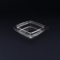 Контейнер с крышкой ПР-СК-РГ-250 ПЭТ 25шт(!) внеш.137х137х37мм Протэк 