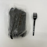 Вилка одноразовая ЧЁРНАЯ УП=100шт 155мм ЭЛПИ Арт.23473 