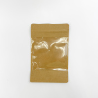 Пакет бум. ДОЙ-пак КРАФТ с замком 250х160 1шт ОКНО-140мм 