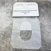 Покрытия на унитаз УП=250шт бумажные 37х42см V-сложение ВБФ Арт.С-98 