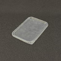 Крышка для контейнера одноразовая ПП КЛАРИТИ 186х132мм прозрачная 50шт