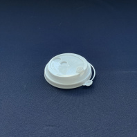 Крышка ПП 90мм с ЗАГЛУШКОЙ 50шт БЕЛАЯ ОптиКом 