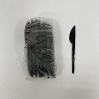 Нож одноразовый ЧЁРНЫЙ УП=100шт 165мм