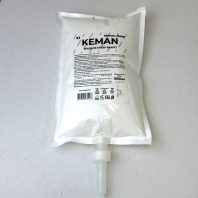 Мыло жидкое Keman S1 в мягком картридже 1л для диспенсера Арт.100024-БЦ1000 