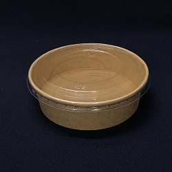 Упаковка ECO RCONT-620 Pure Kraft салатник с прозр. КРЫШК... Упаковка ECO RCONT-620 Pure Kraft салатник с прозр. КРЫШК...