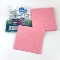 Салфетка вискозная ЧИСТЮЛЯ УП=5шт 34х38см Арт.С0309 