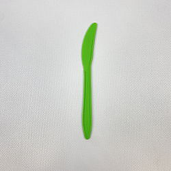 Нож БИОРАЗЛАГАЕМЫЙ (кукурузный крахмал) УП=50шт ЗЕЛЁНЫЙ 1...