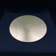 Подложка КРУГ золото/серебро D=300мм h=1,5мм 50шт