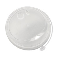 Крышка ПП 90мм с ЗАГЛУШКОЙ ФЛИП-ТОП 50шт ПРОЗРАЧНАЯ