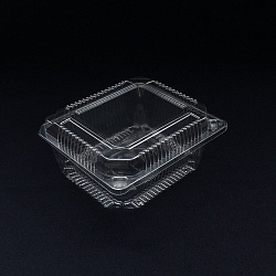 Контейнер с крышкой ПР-К- 6 ПЭТ (внеш. 158х137х67) Протэк... Контейнер с крышкой ПР-К- 6 ПЭТ (внеш. 158х137х67) Протэк...