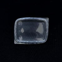 Крышка для контейнера одноразовая ПП 108х82 МАЛЕНЬКАЯ прозрачная 100шт